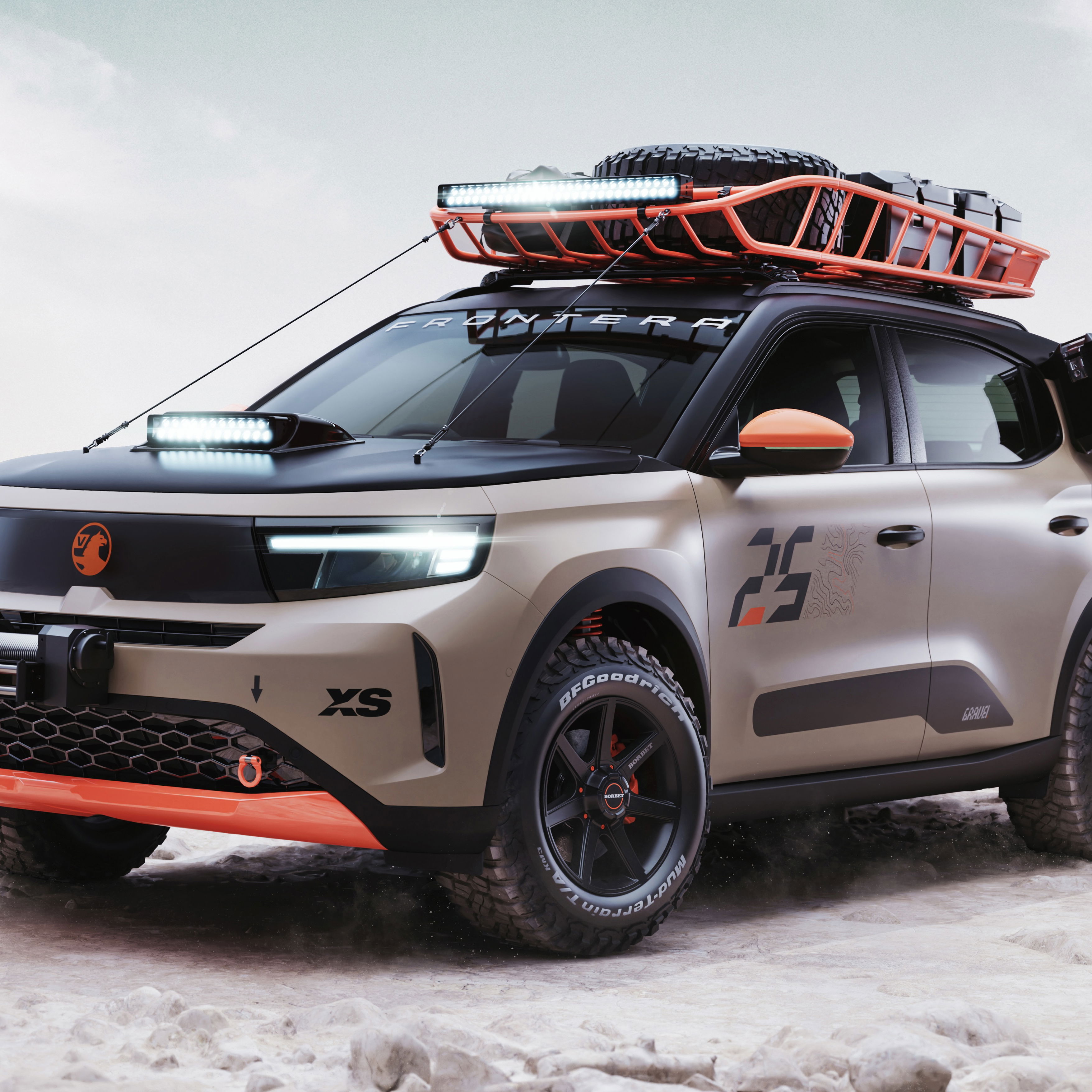 Vauxhall Frontera Gravel - front